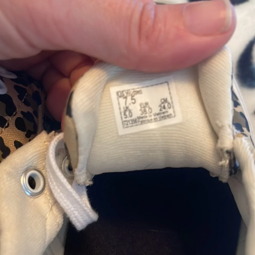Vans Doheny Women's Shoes Cheetah Leopard 7.5 - Picture 5 of 6